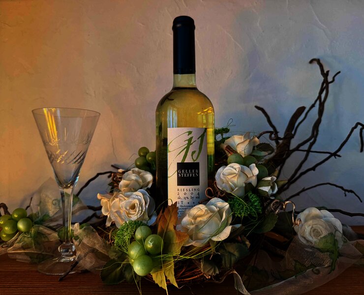 Weingenuss im Weingut Geller-Steffen