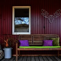 Terasse beim Hauseingang