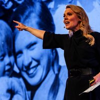 Patricia Kelly während der Show