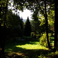 Parkanlage am Sauerbrunnen in Kesten