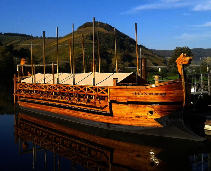 römisches Weinschiff - Stella Noviomagi