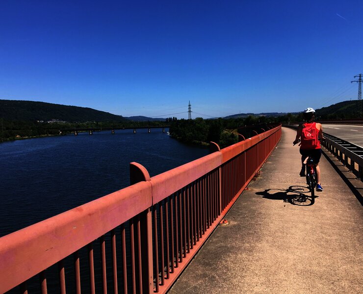 Überquerung der Saar