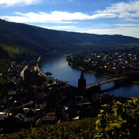 Blick auf Bernkastel