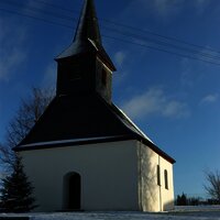 Kapelle im Winter Oberkleinich