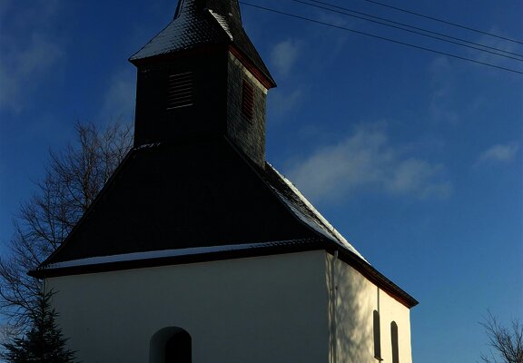 Kapelle im Winter Oberkleinich