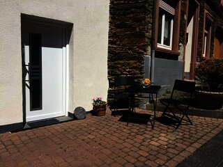 Freisitz vor dem Haus