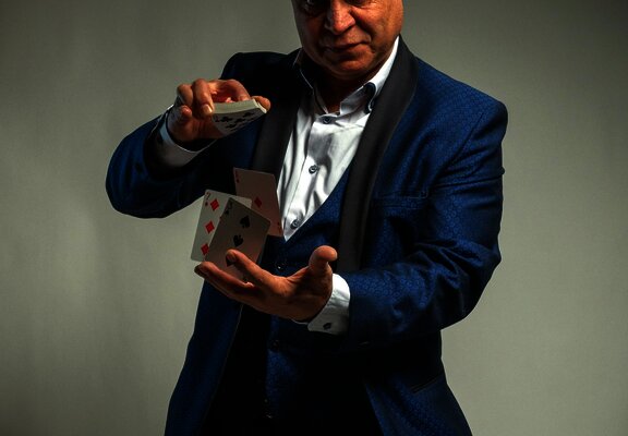 Zauberer Hamid Mostofi