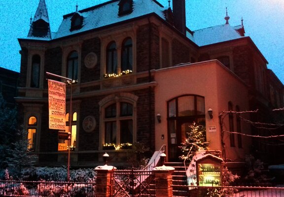 Weingut Schwab im Winter