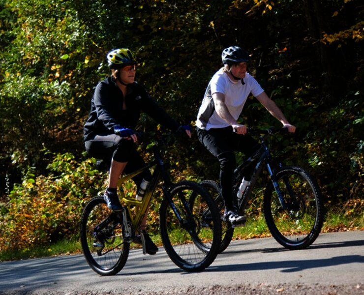 Der Eifel-Pilger-Radweg verläuft überwiegend auf gut befestigten Wegen.