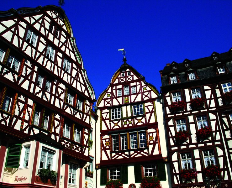 Fachwerkhäuser in Bernkastel-Kues
