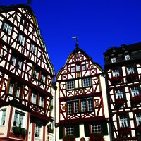 Fachwerkhäuser in Bernkastel-Kues