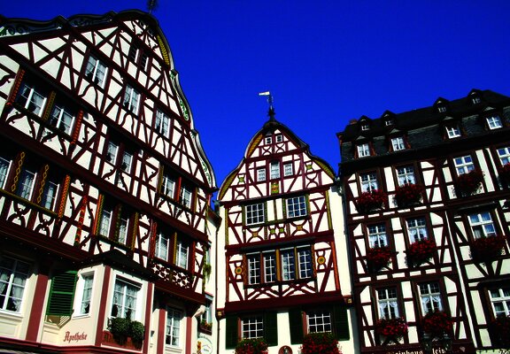 Fachwerkhäuser in Bernkastel-Kues
