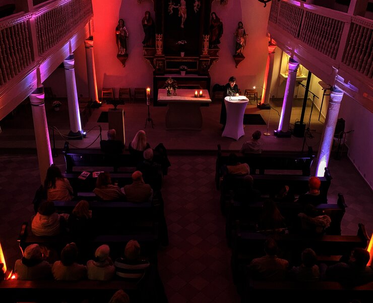 Lesung in der Heilig-Geist-Kirche