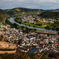 Panorama über Kobern-Gondorf und die Niederburg