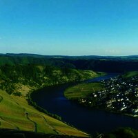 Blick auf Piesport-Niederemmel