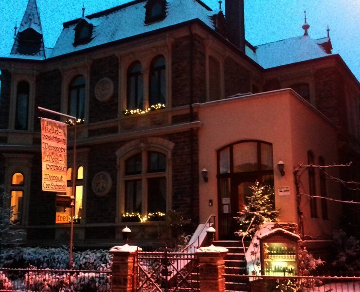 Weingut Schwab im Winter