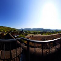 Dachterrasse Panoramafoto