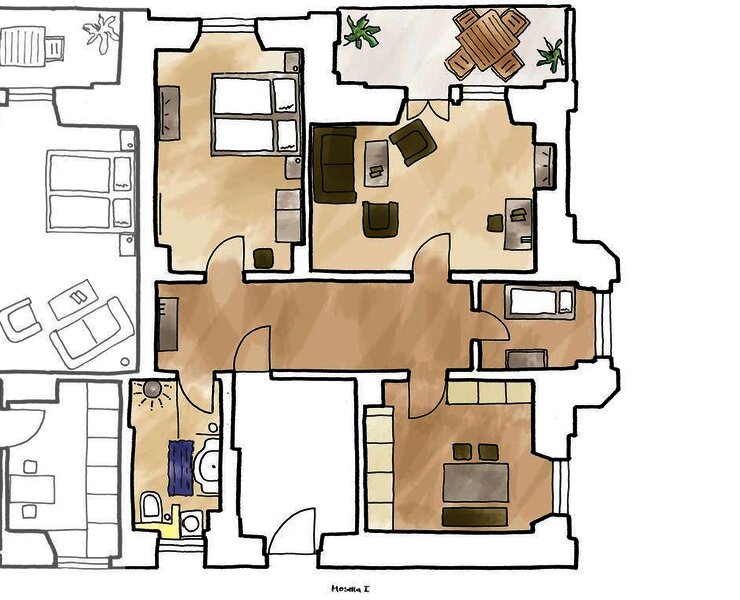 Grundriss Villa Mosella 1