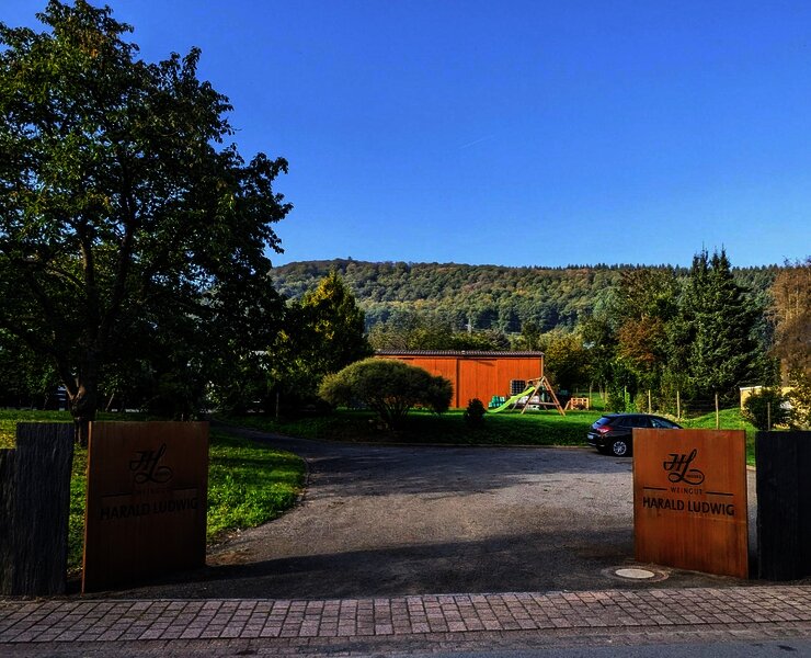 Weingut Harald Ludwig - Einfahrt