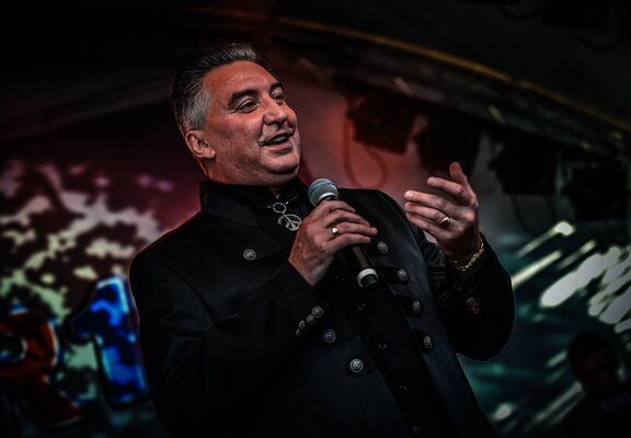 Thomas Kiessling auf der Bühne