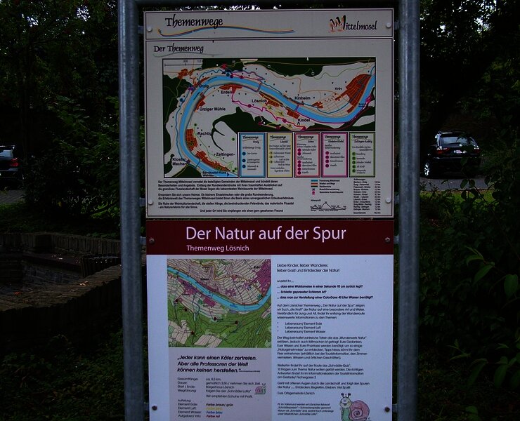 Themenweg "Der Natur auf der Spur"