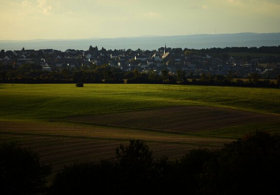 Aussicht auf Monzelfeld
