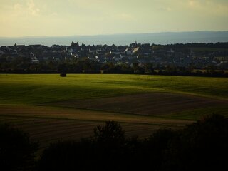 Aussicht auf Monzelfeld