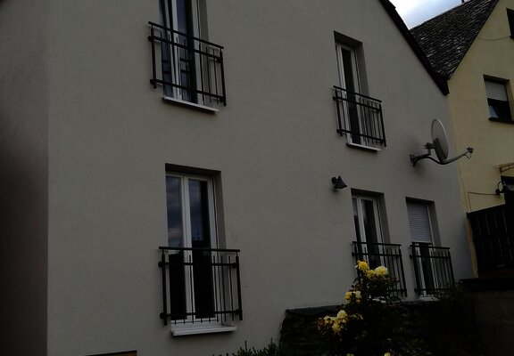 Hausansicht von der Rückseite