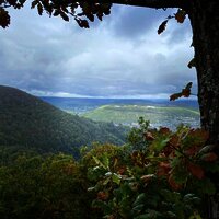 Weitsichten entlang der Strecke