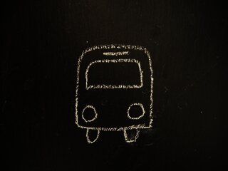 Busparkplätze in der Gartenstraße