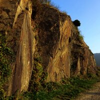 Felswände oberhalb von Senheim