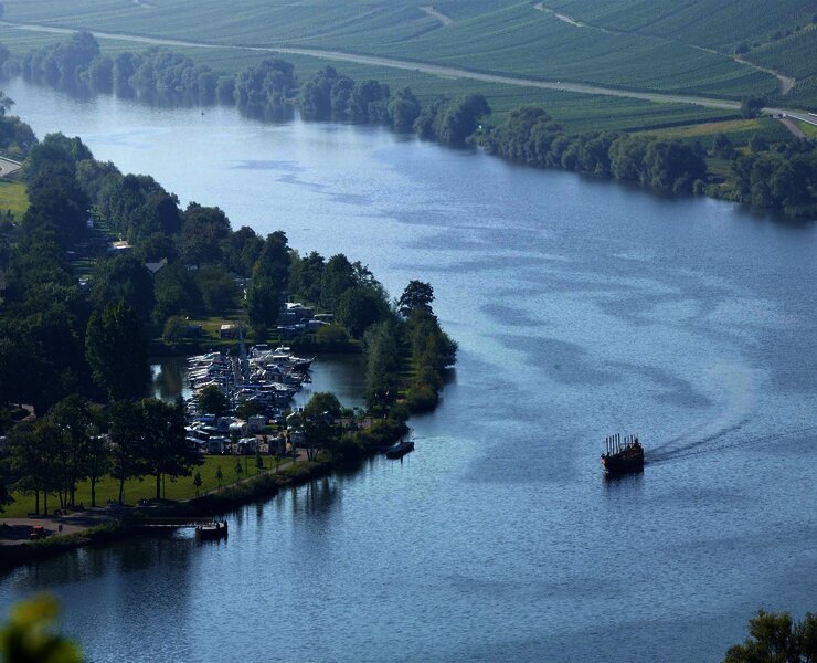 Neumagen-Dhron an der Mosel