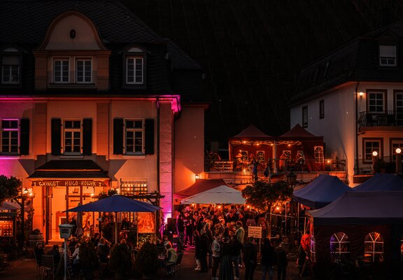 Weingut während der Veranstaltung