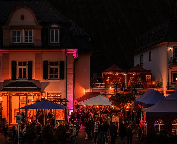 Weingut während der Veranstaltung