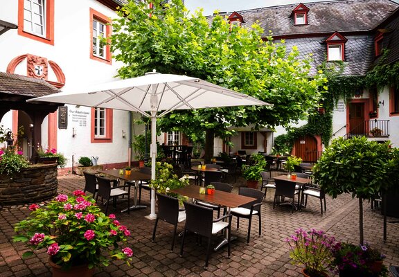 Innenhof Hotel Deutschherrenhof