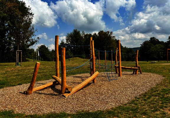 Kletterbereich im Kurpark