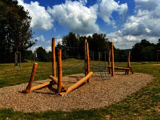 Kletterbereich im Kurpark
