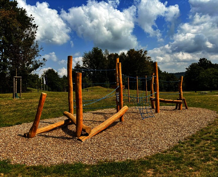 Kletterbereich im Kurpark
