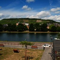 Villa Mosella Mosel-Blick von Balkon