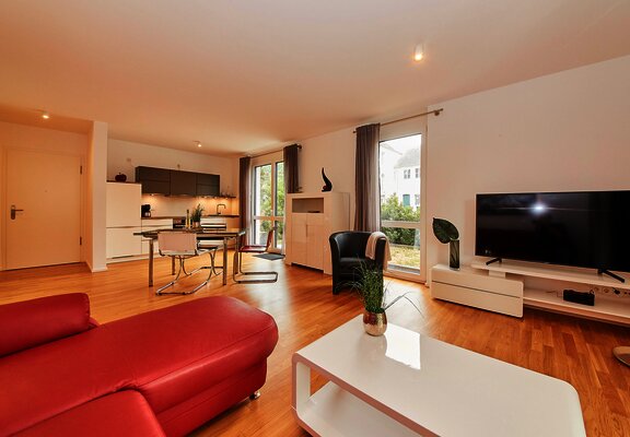 Ferienwohnung Fernweh_Wohnbereich