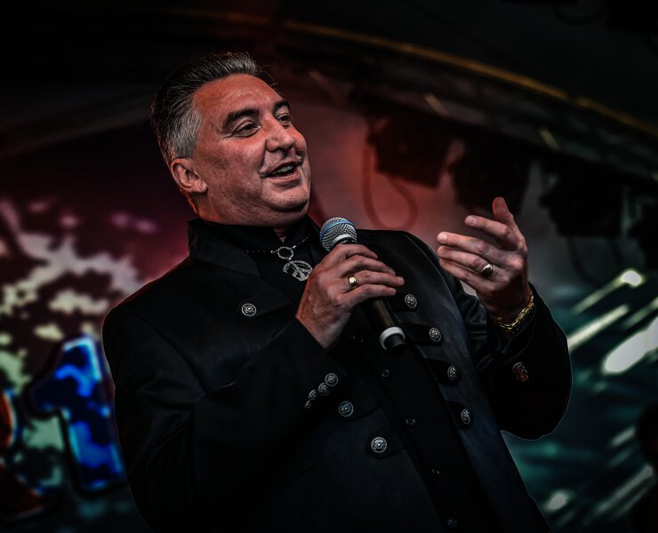 Thomas Kiessling auf der Bühne