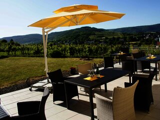 Weingut Genetsch Terrasse