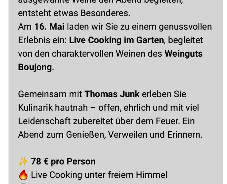 Ein Abend, der bleibt