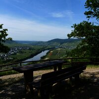 Rastmöglichkeit oberhalb der Brauneberger Juffer
