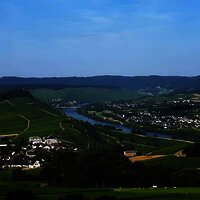 Blick über den Ortsteil Monzel