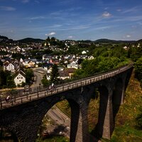 Viadukt am Maare-Mosel-Radweg