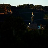 Brauneberg in der Dämmerung