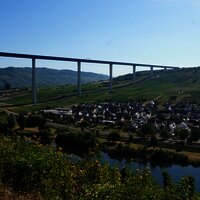 Hochmoselbrücke bei Zeltingen-Rachtig
