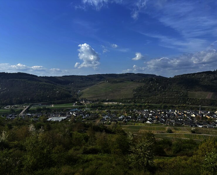 Ausblick am Rastplatz