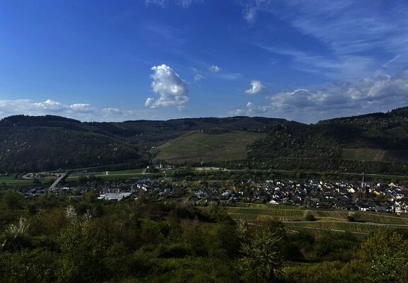 Ausblick am Rastplatz